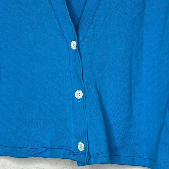 Vintage Ralph Lauren Cropped Cardigan Sweater - Picture 3 of 7